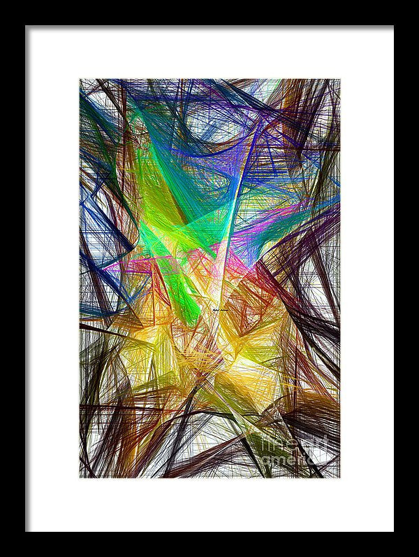 Framed Print - Abstract 9618