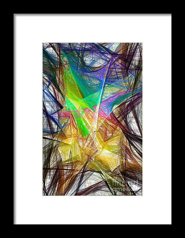 Framed Print - Abstract 9618