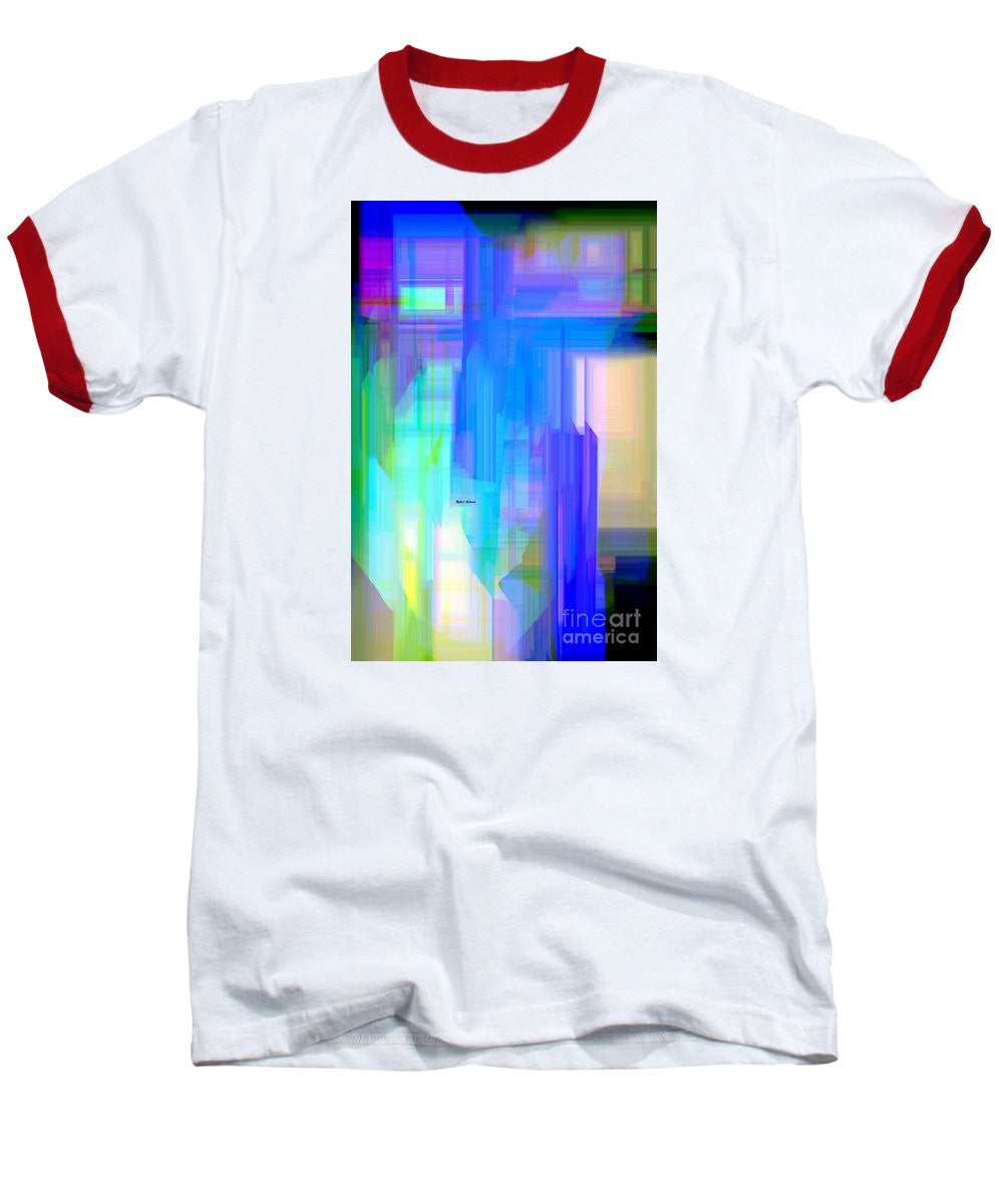 T-shirt de baseball - Abstrait 962