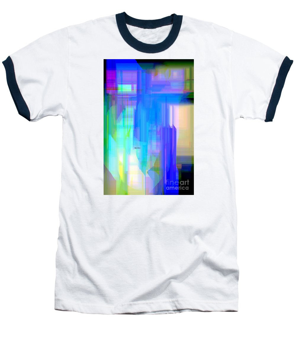 T-shirt de baseball - Abstrait 962