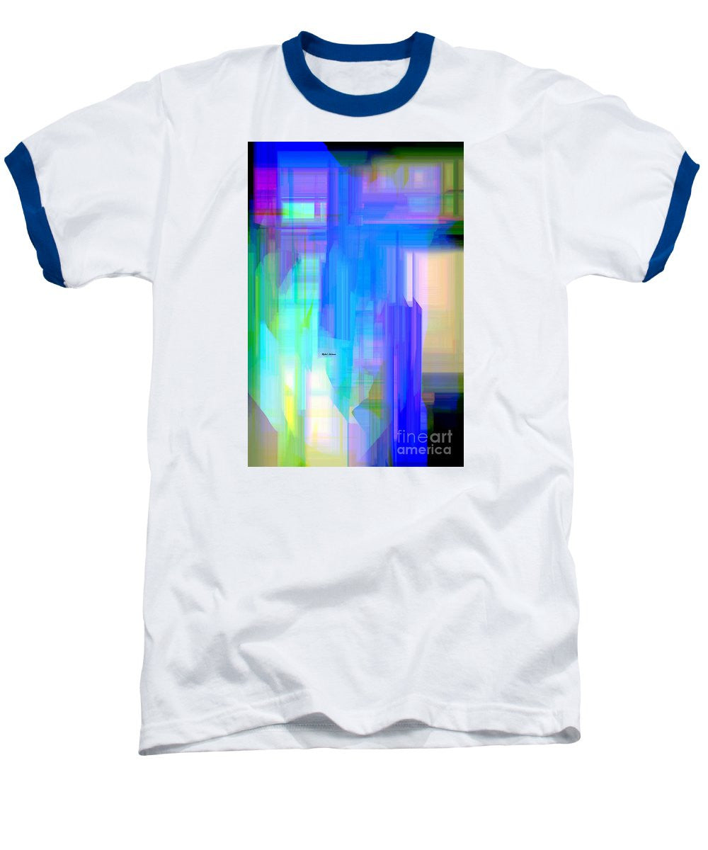 T-shirt de baseball - Abstrait 962