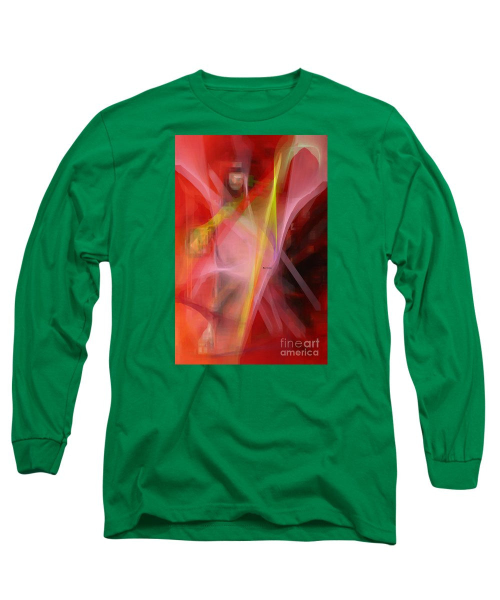 Long Sleeve T-Shirt - Abstract 9626