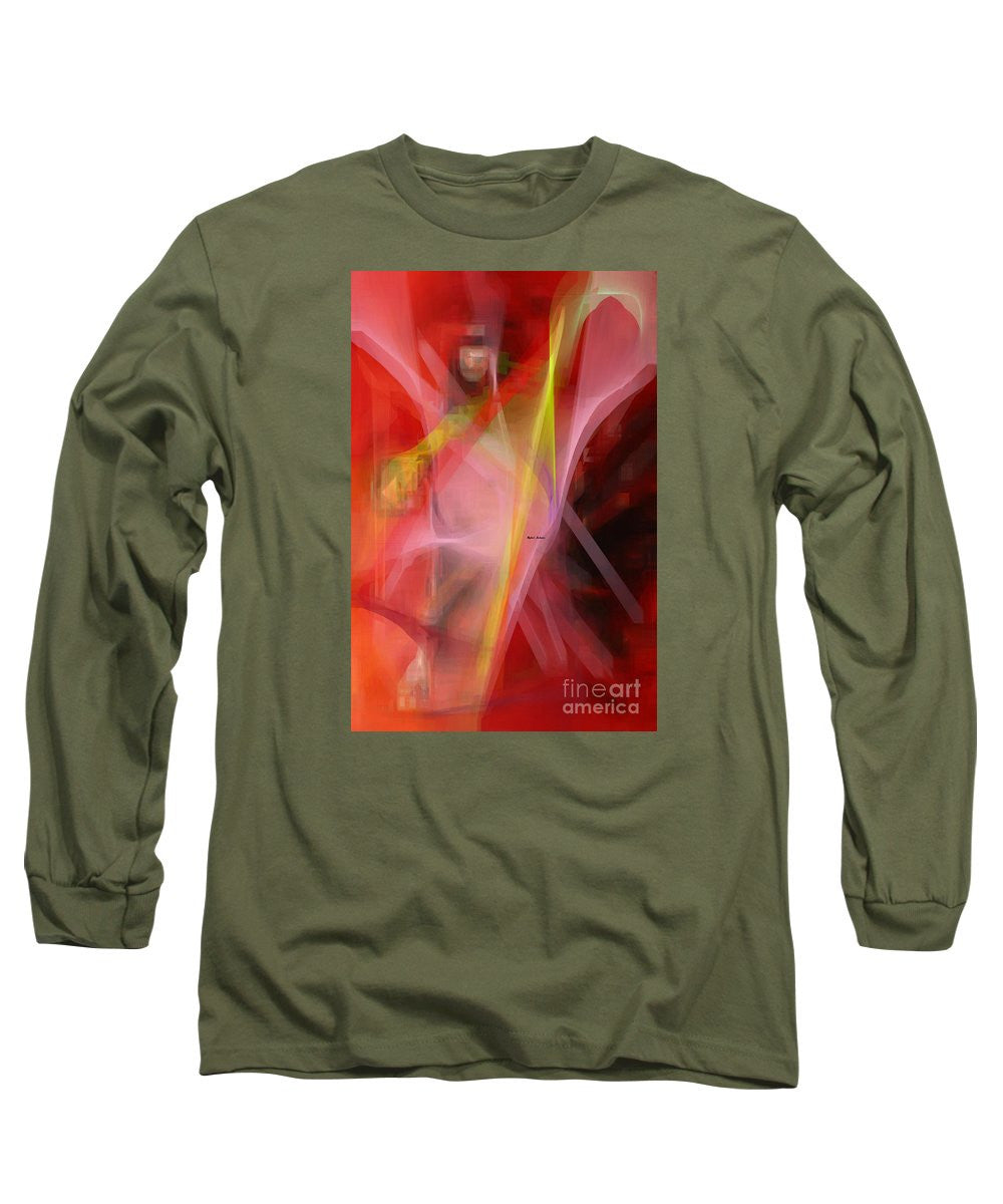 Long Sleeve T-Shirt - Abstract 9626