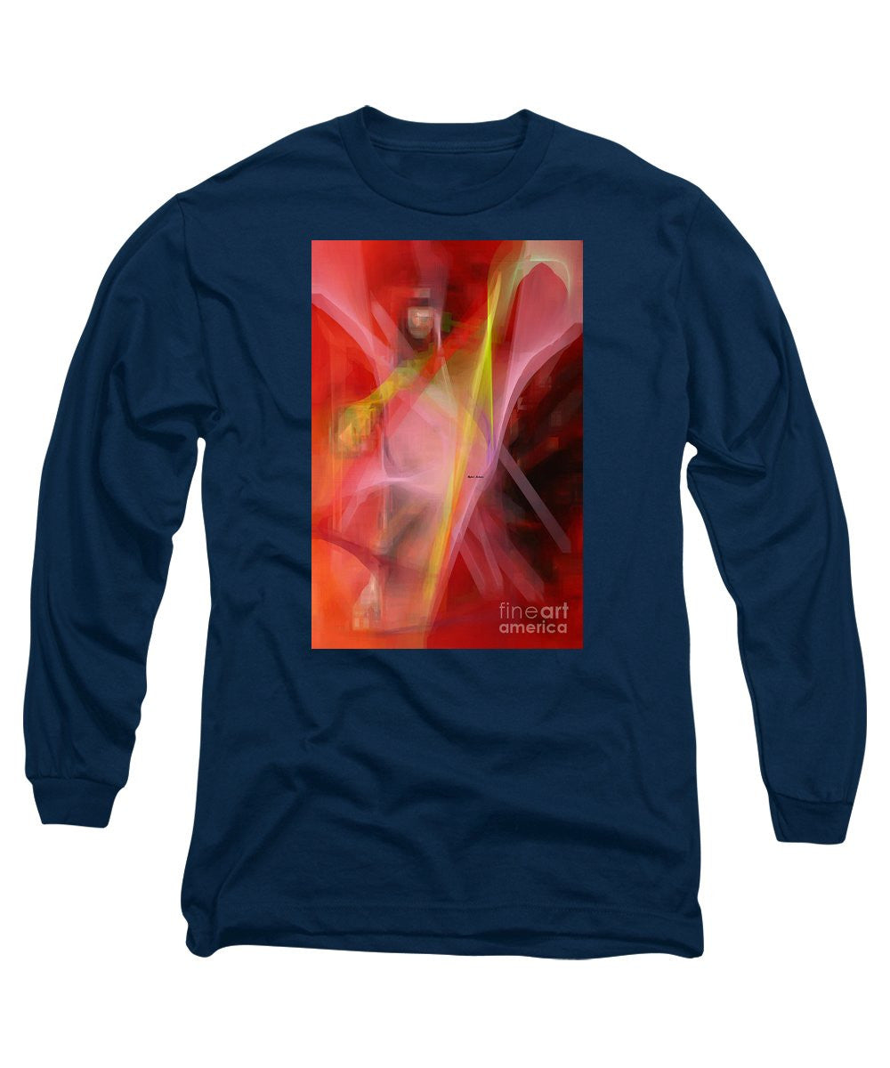 Long Sleeve T-Shirt - Abstract 9626