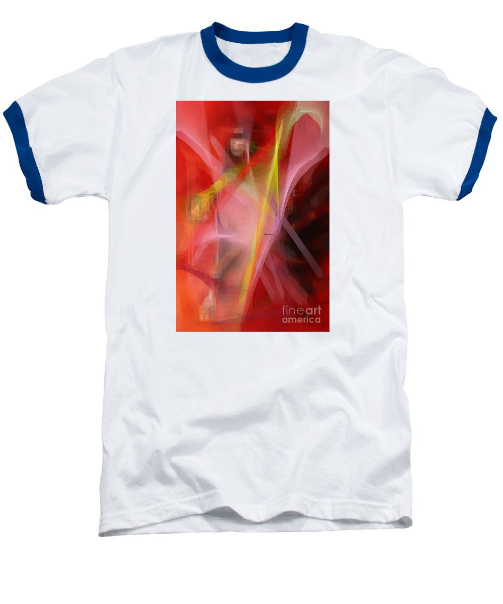 T-shirt de baseball - Abstrait 9626