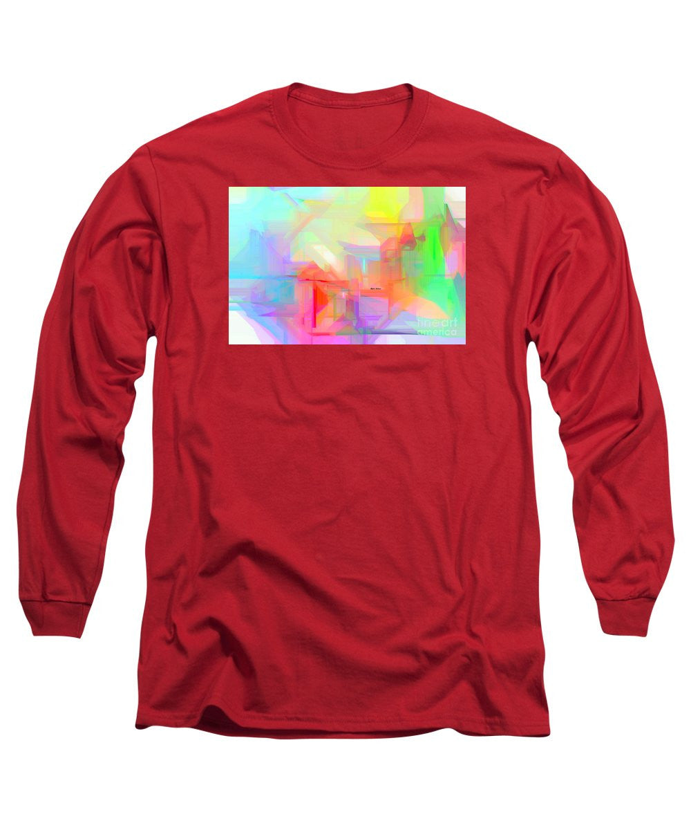 Long Sleeve T-Shirt - Abstract 9627-001