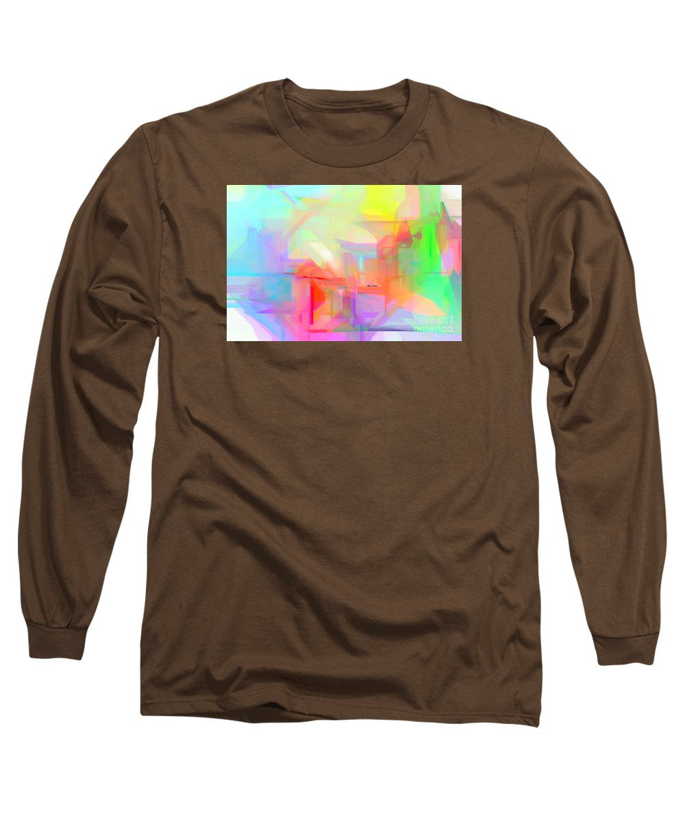 Long Sleeve T-Shirt - Abstract 9627-001