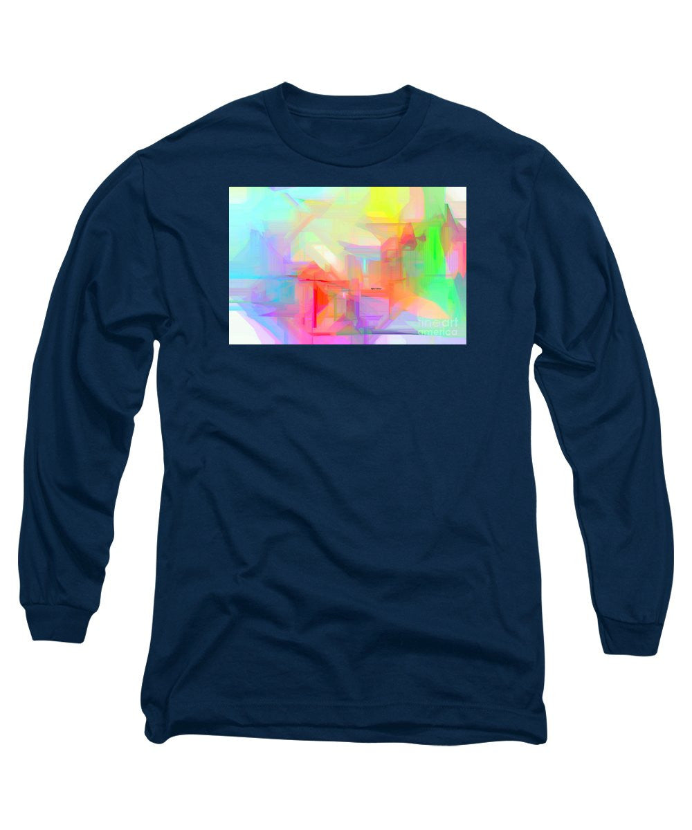 Long Sleeve T-Shirt - Abstract 9627-001