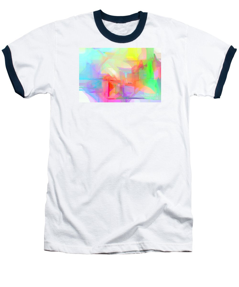 T-shirt de baseball - Abstrait 9627-001