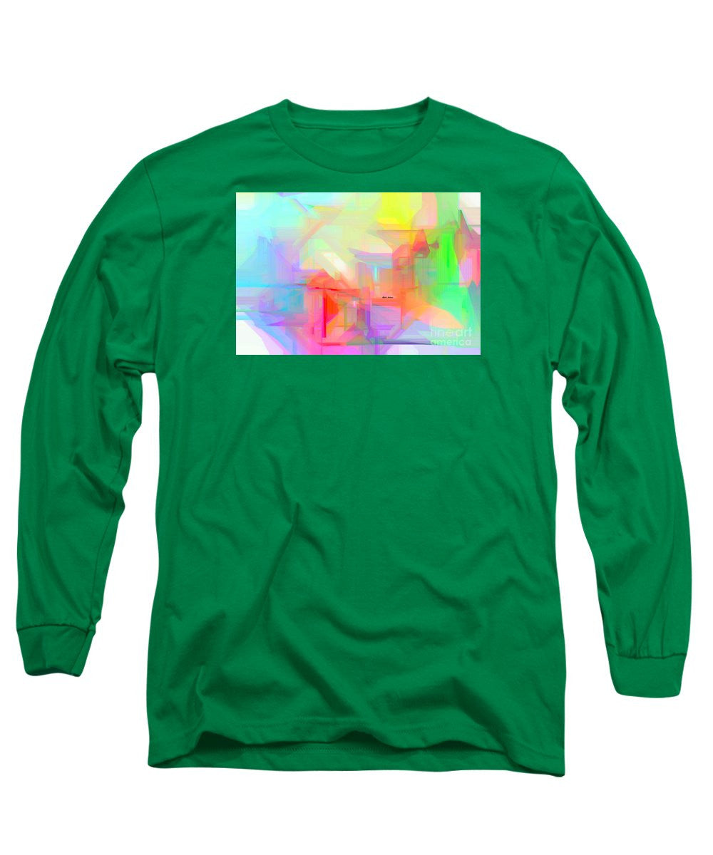 Long Sleeve T-Shirt - Abstract 9627-001