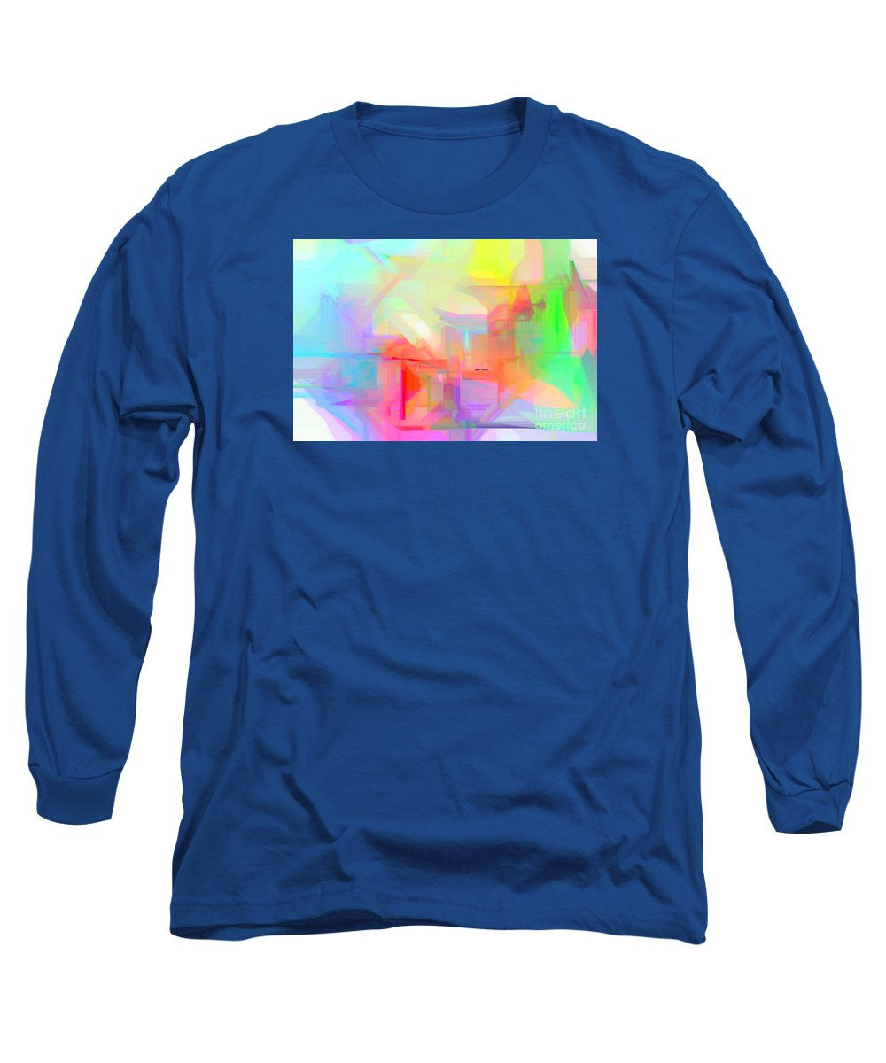 Long Sleeve T-Shirt - Abstract 9627-001