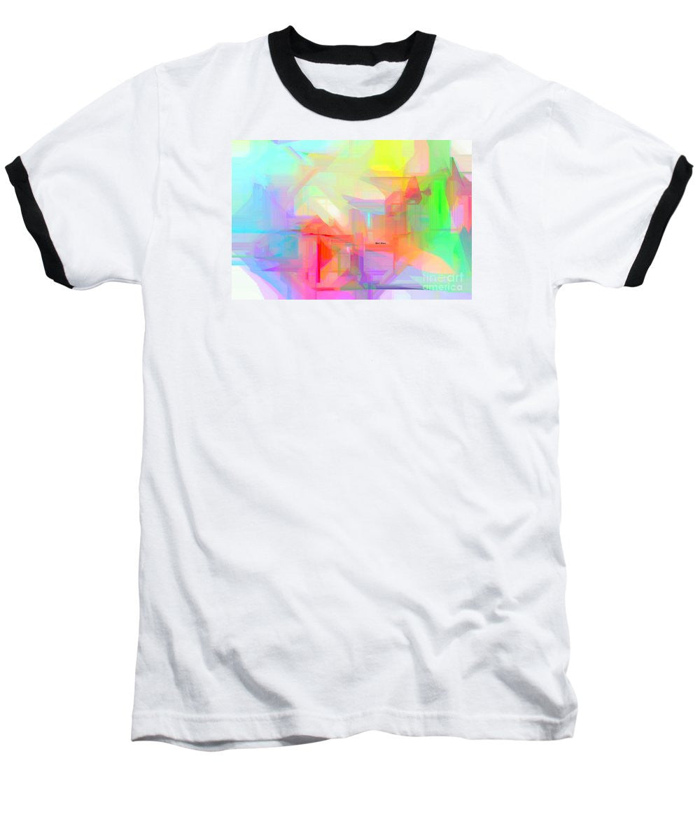 T-shirt de baseball - Abstrait 9627-001