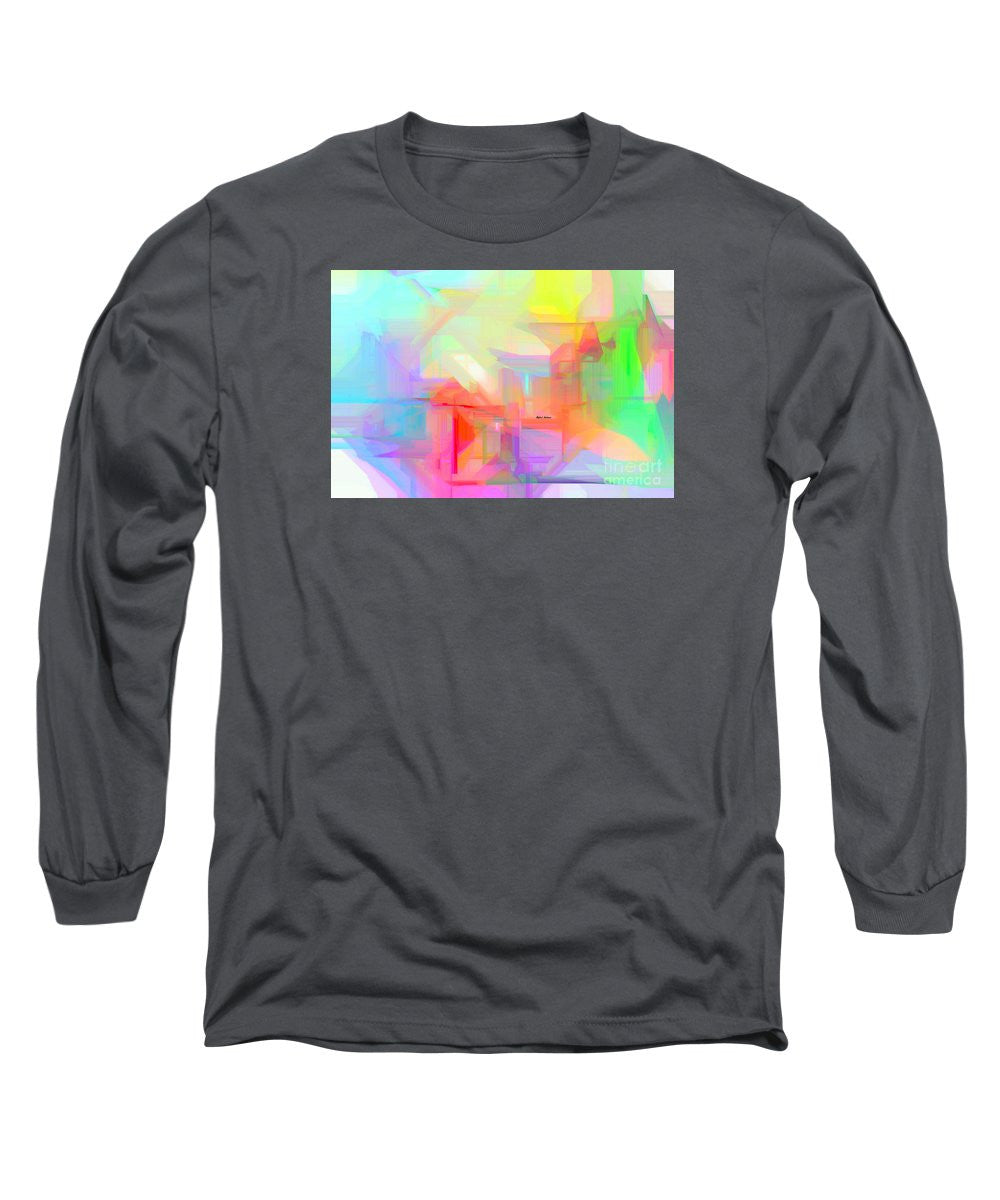 Long Sleeve T-Shirt - Abstract 9627-001