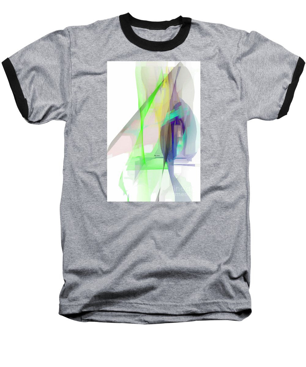 T-shirt de baseball - Abstrait 9627