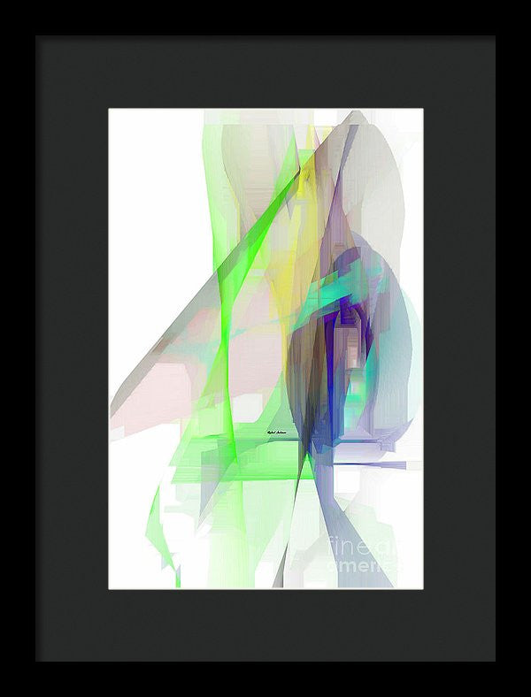 Framed Print - Abstract 9627