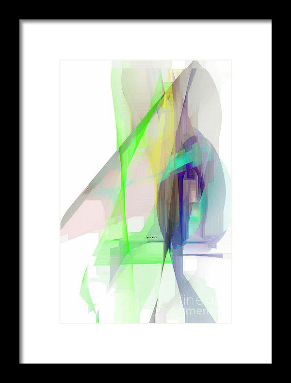 Framed Print - Abstract 9627