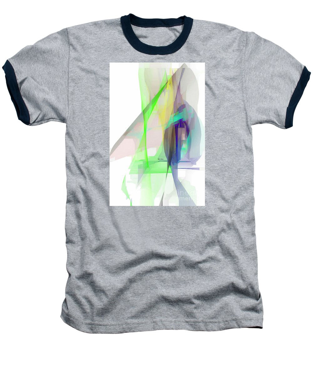 T-shirt de baseball - Abstrait 9627