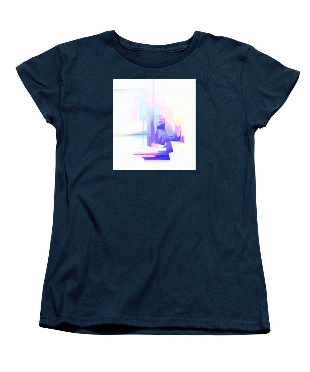 T-shirt pour femme (coupe standard) - Abstrait 9628