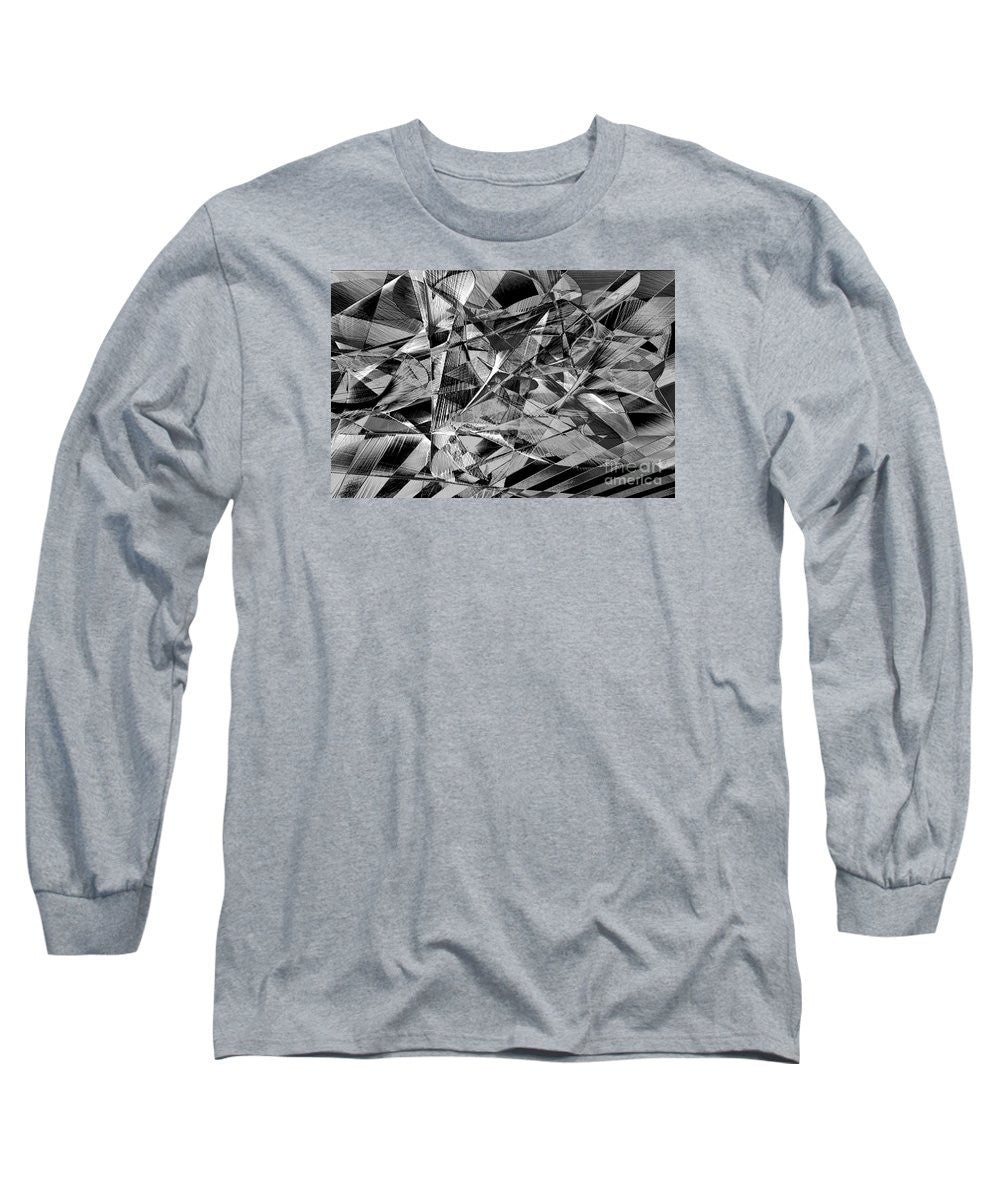 Long Sleeve T-Shirt - Abstract 9637