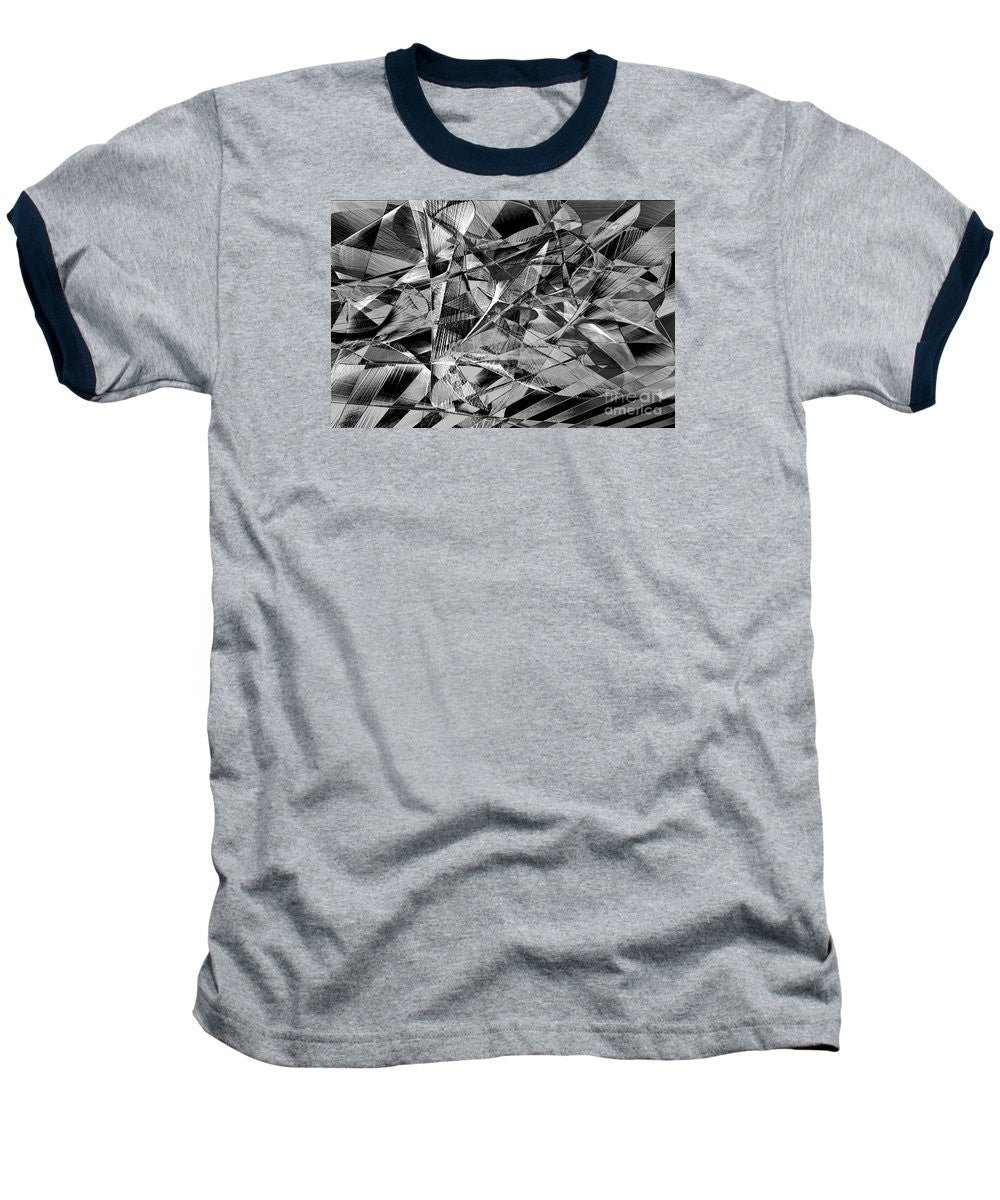 T-shirt de baseball - Abstrait 9637