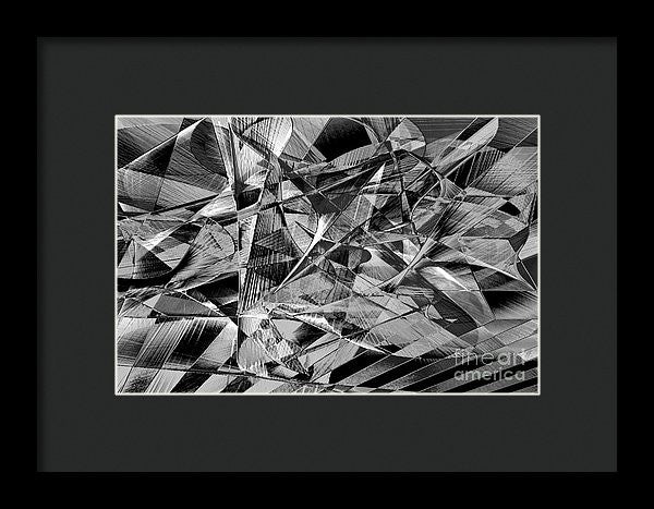 Framed Print - Abstract 9637