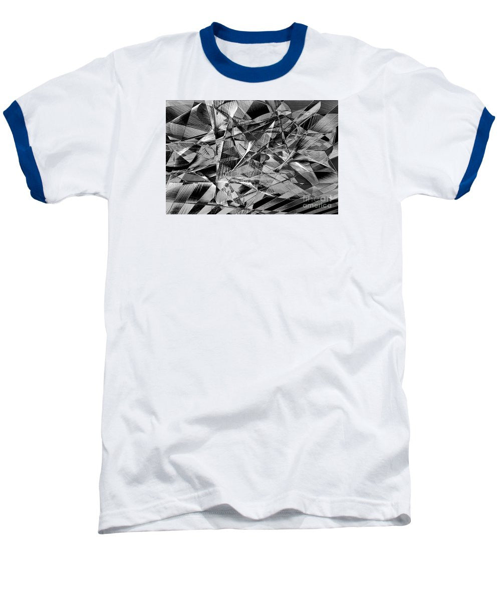 T-shirt de baseball - Abstrait 9637