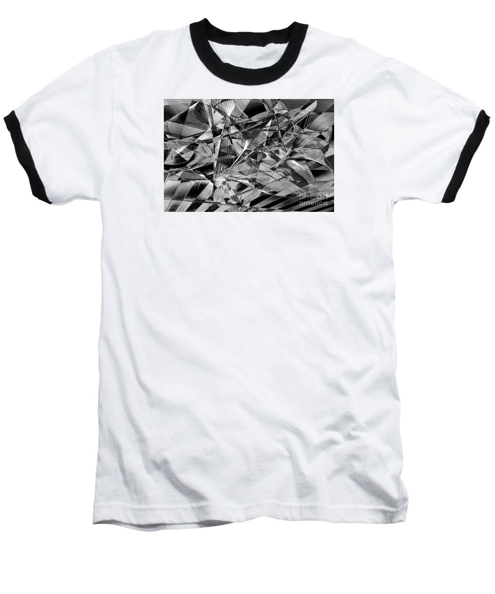 T-shirt de baseball - Abstrait 9637