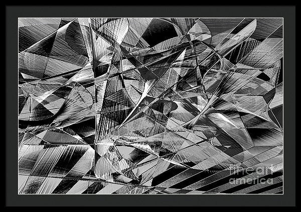 Framed Print - Abstract 9637