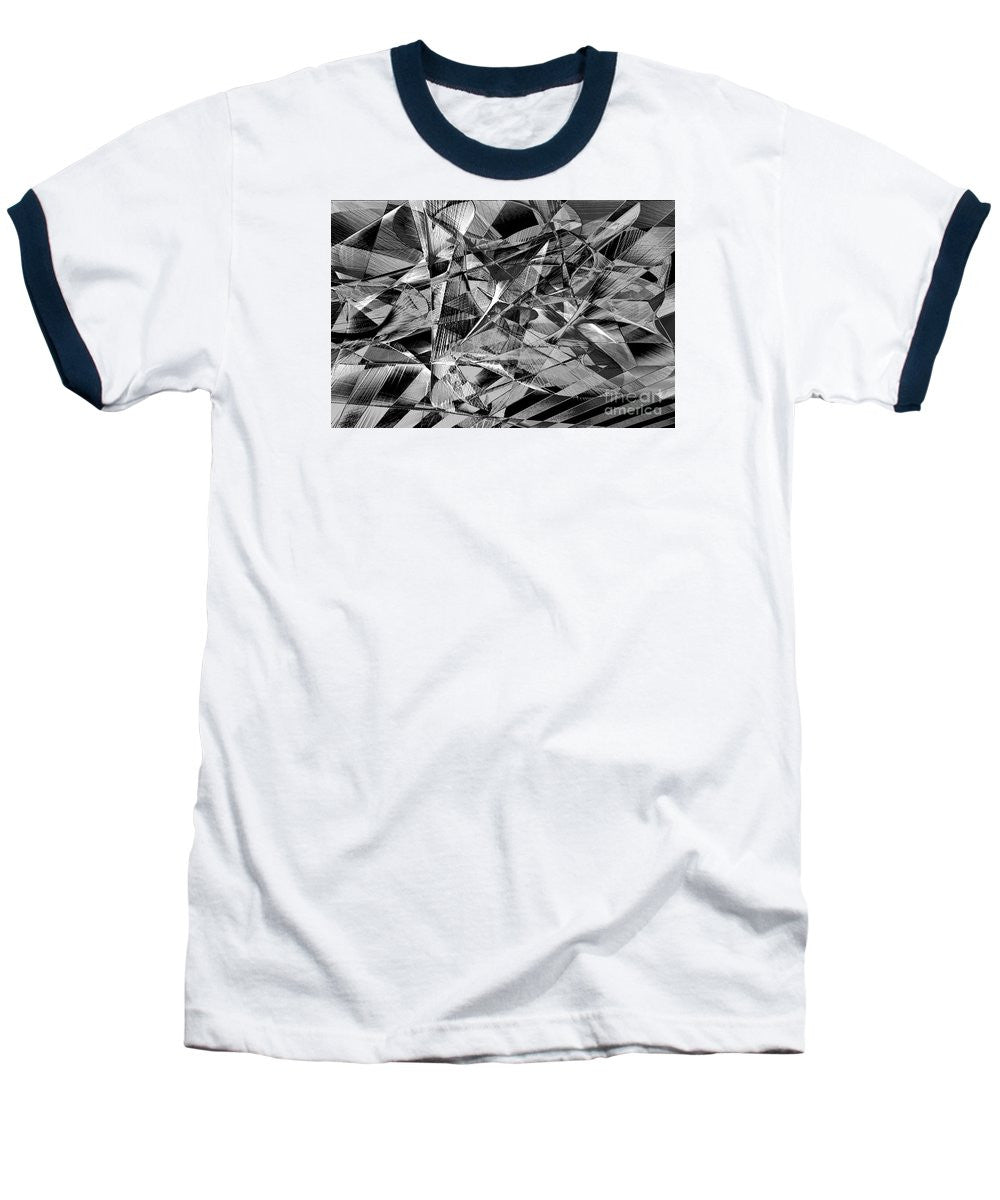 T-shirt de baseball - Abstrait 9637