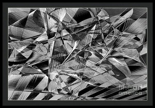 Framed Print - Abstract 9637