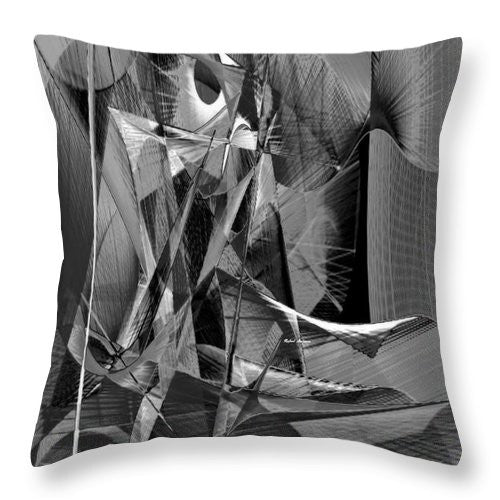 Throw Pillow - Abstract 9639