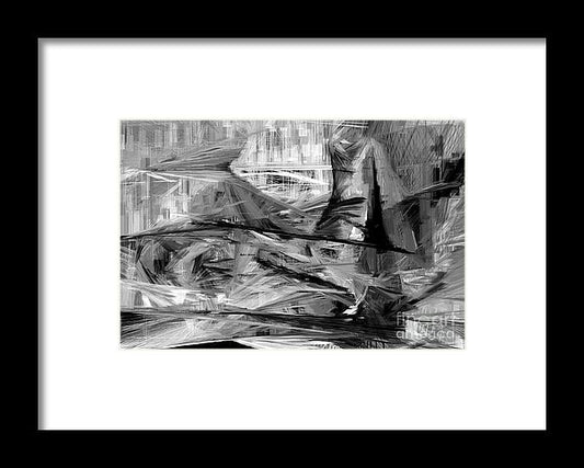 Framed Print - Abstract 9640