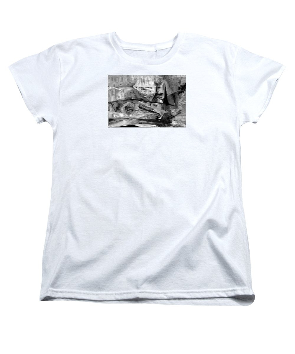 Women's T-Shirt (Standard Cut) - Abstract 9640