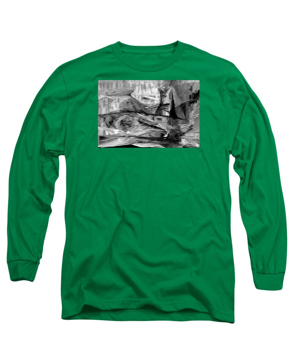 Long Sleeve T-Shirt - Abstract 9640