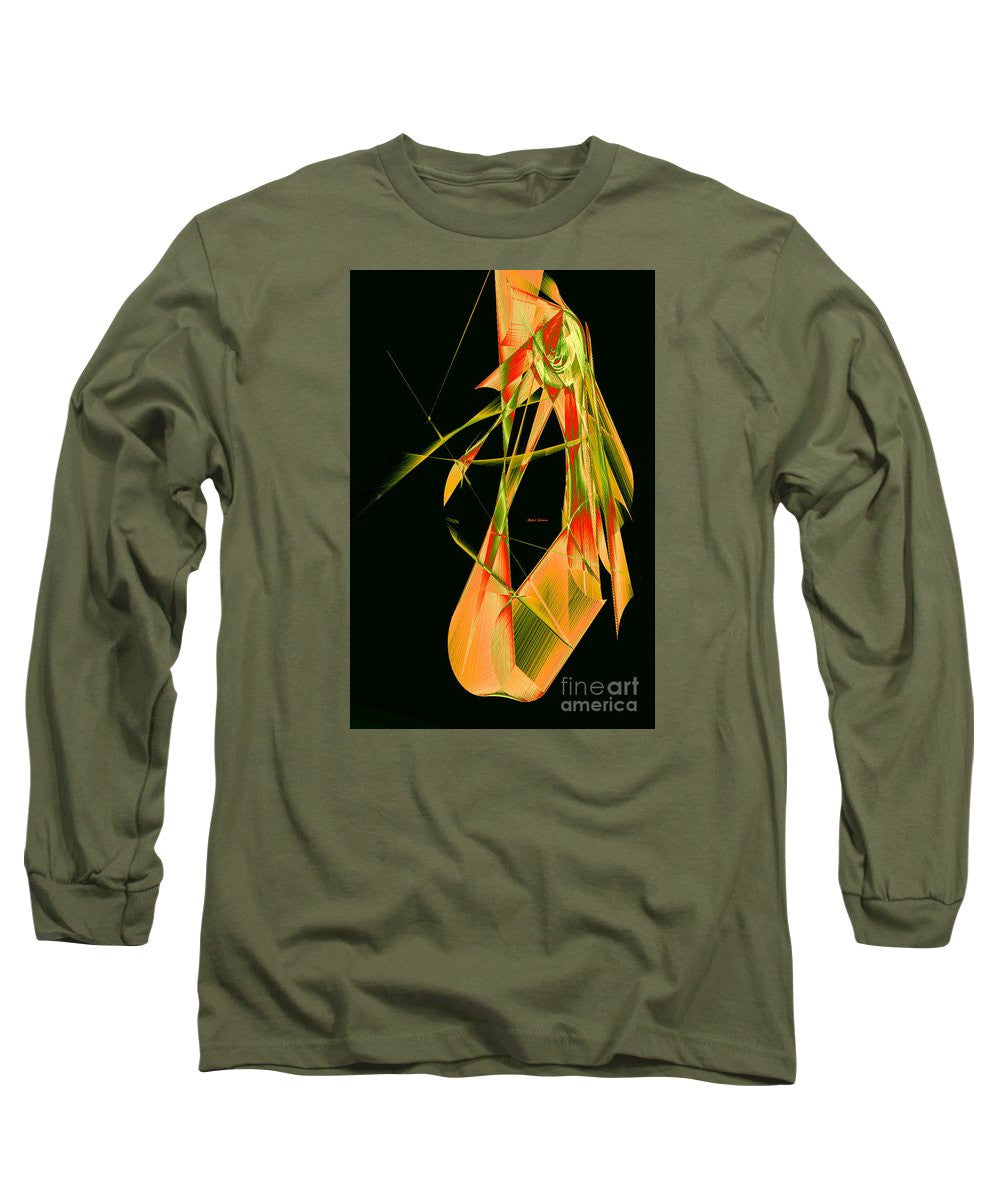 Long Sleeve T-Shirt - Abstract 9643