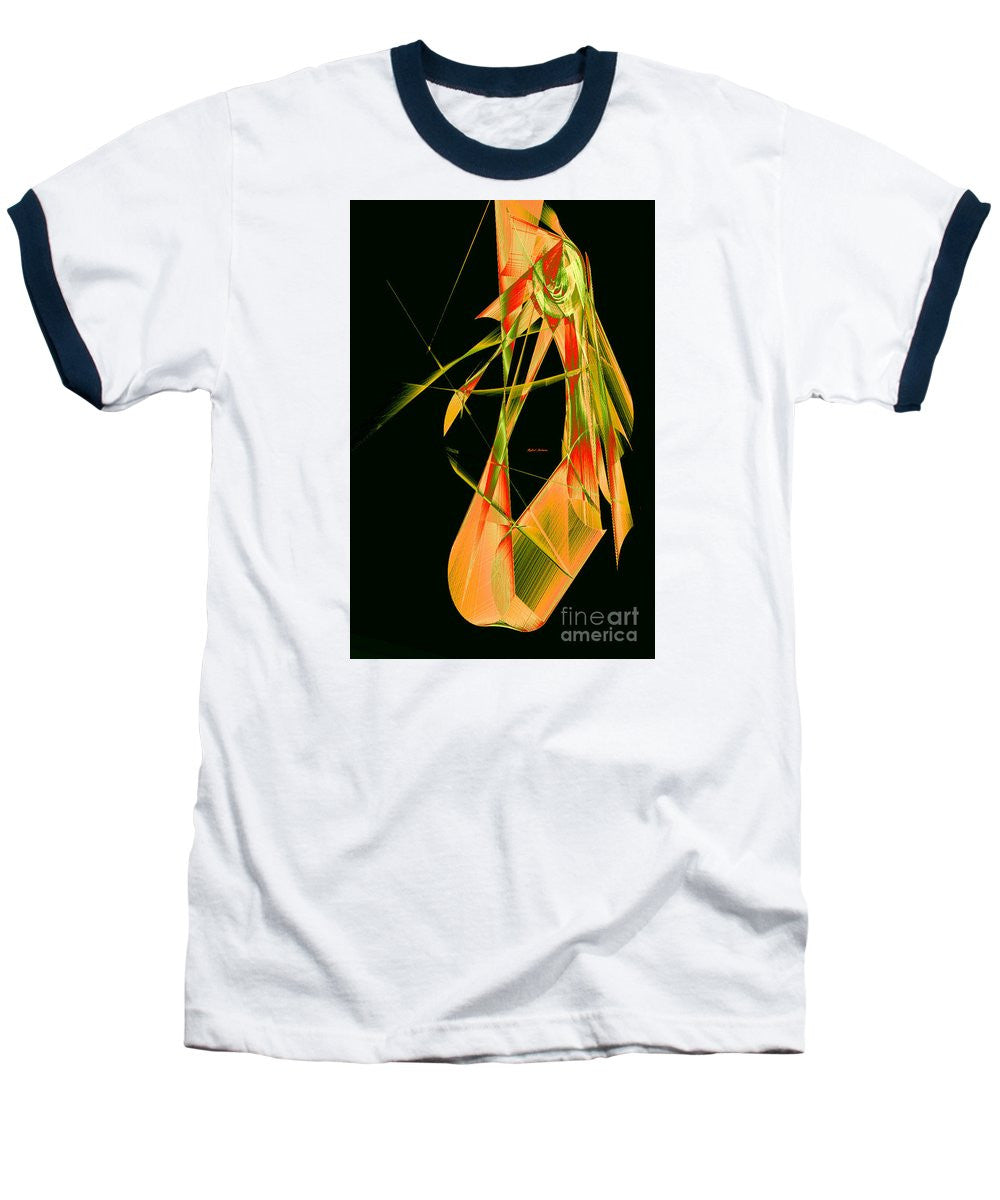 T-shirt de baseball - Abstrait 9643