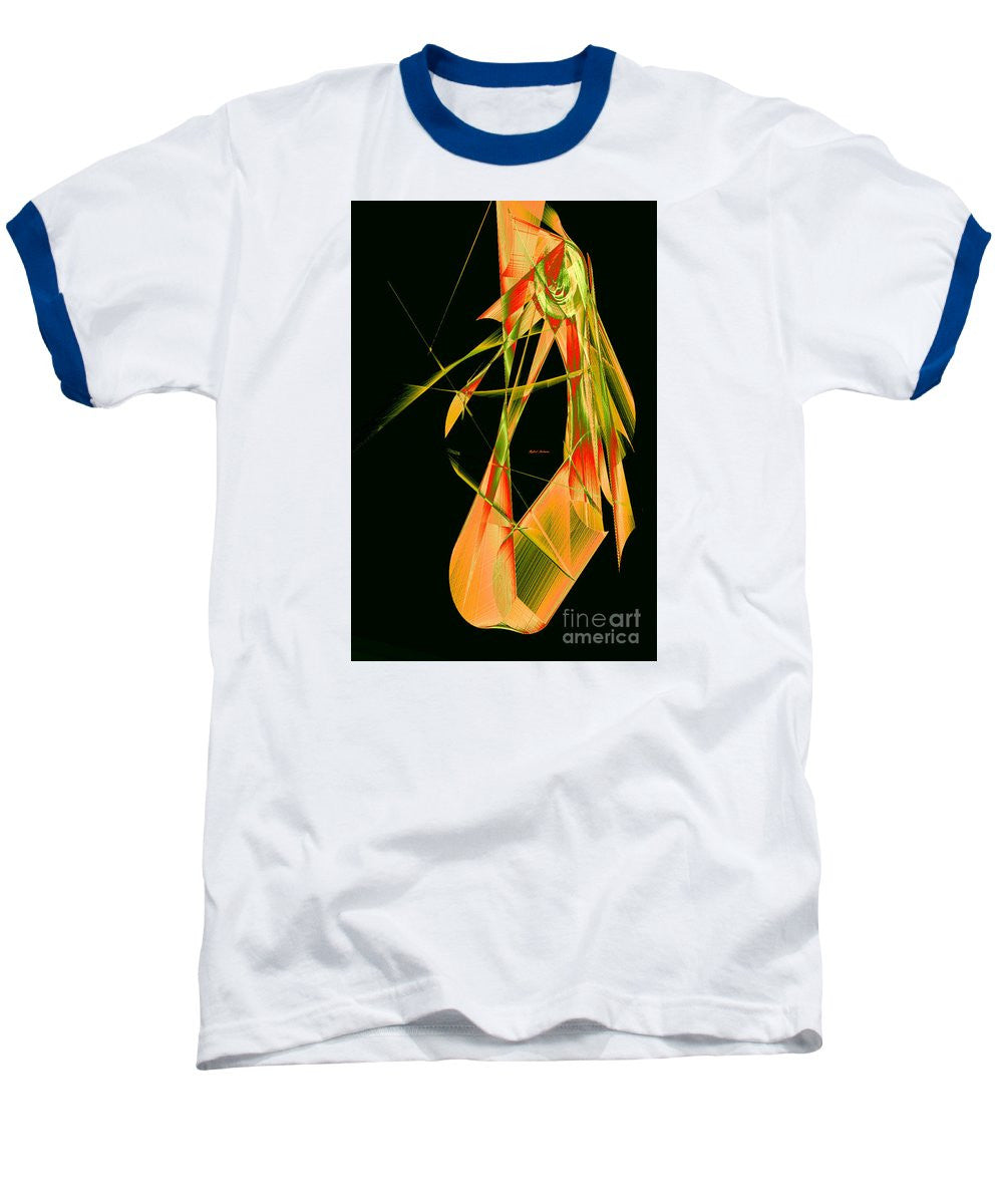 T-shirt de baseball - Abstrait 9643