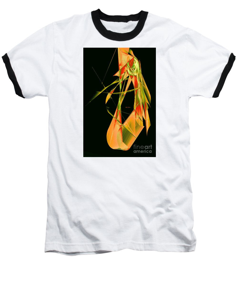 T-shirt de baseball - Abstrait 9643