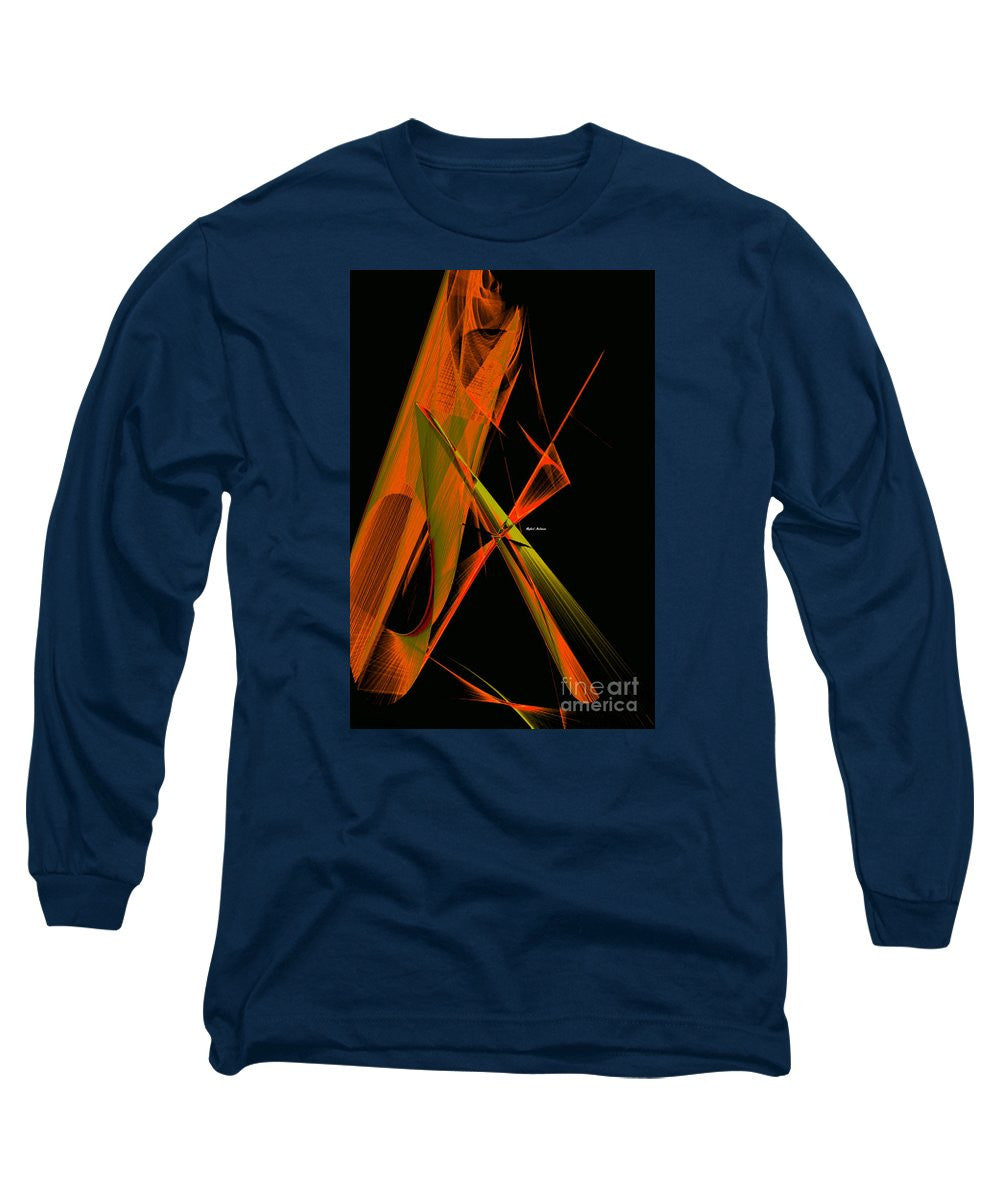Long Sleeve T-Shirt - Abstract 9645