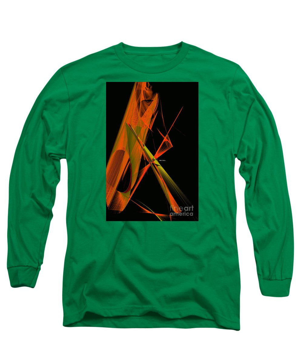Long Sleeve T-Shirt - Abstract 9645