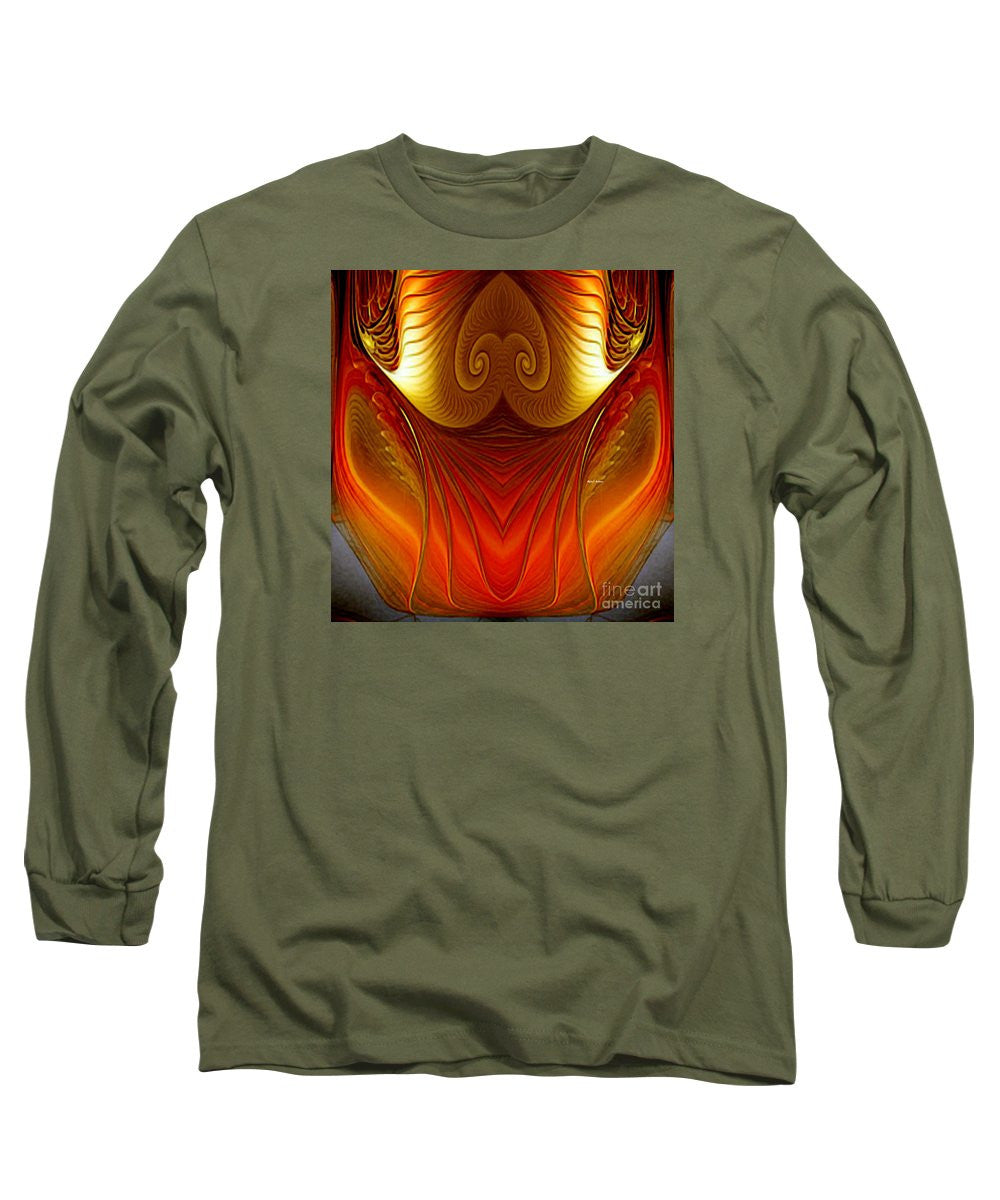 Long Sleeve T-Shirt - Abstract 9712