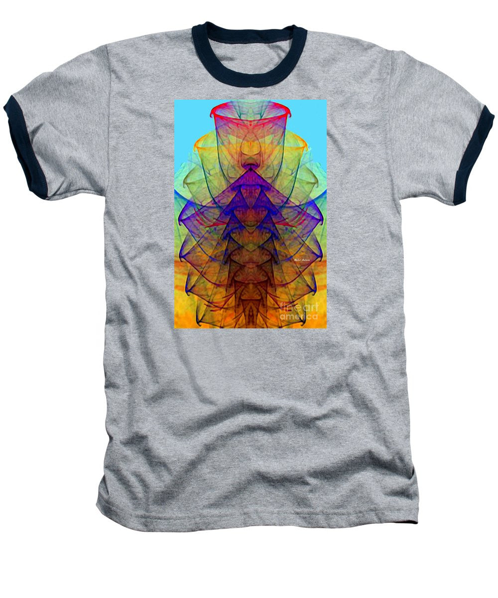 T-shirt de baseball - Abstrait 9714