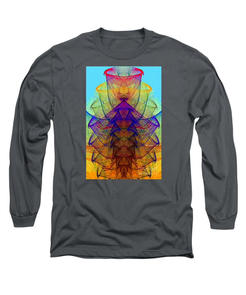 Long Sleeve T-Shirt - Abstract 9714