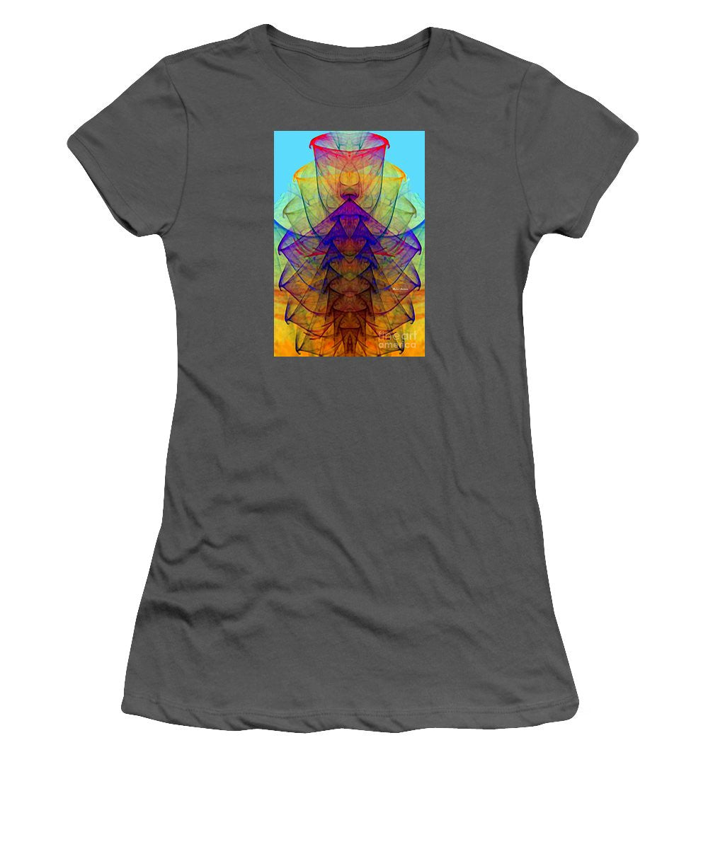 Women's T-Shirt (Junior Cut) - Abstract 9714
