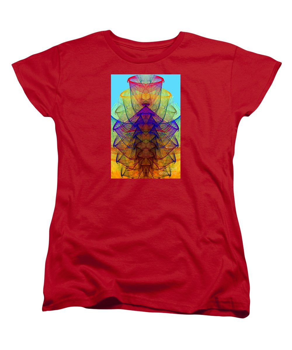 Women's T-Shirt (Standard Cut) - Abstract 9714