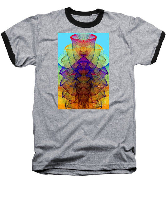 T-shirt de baseball - Abstrait 9714