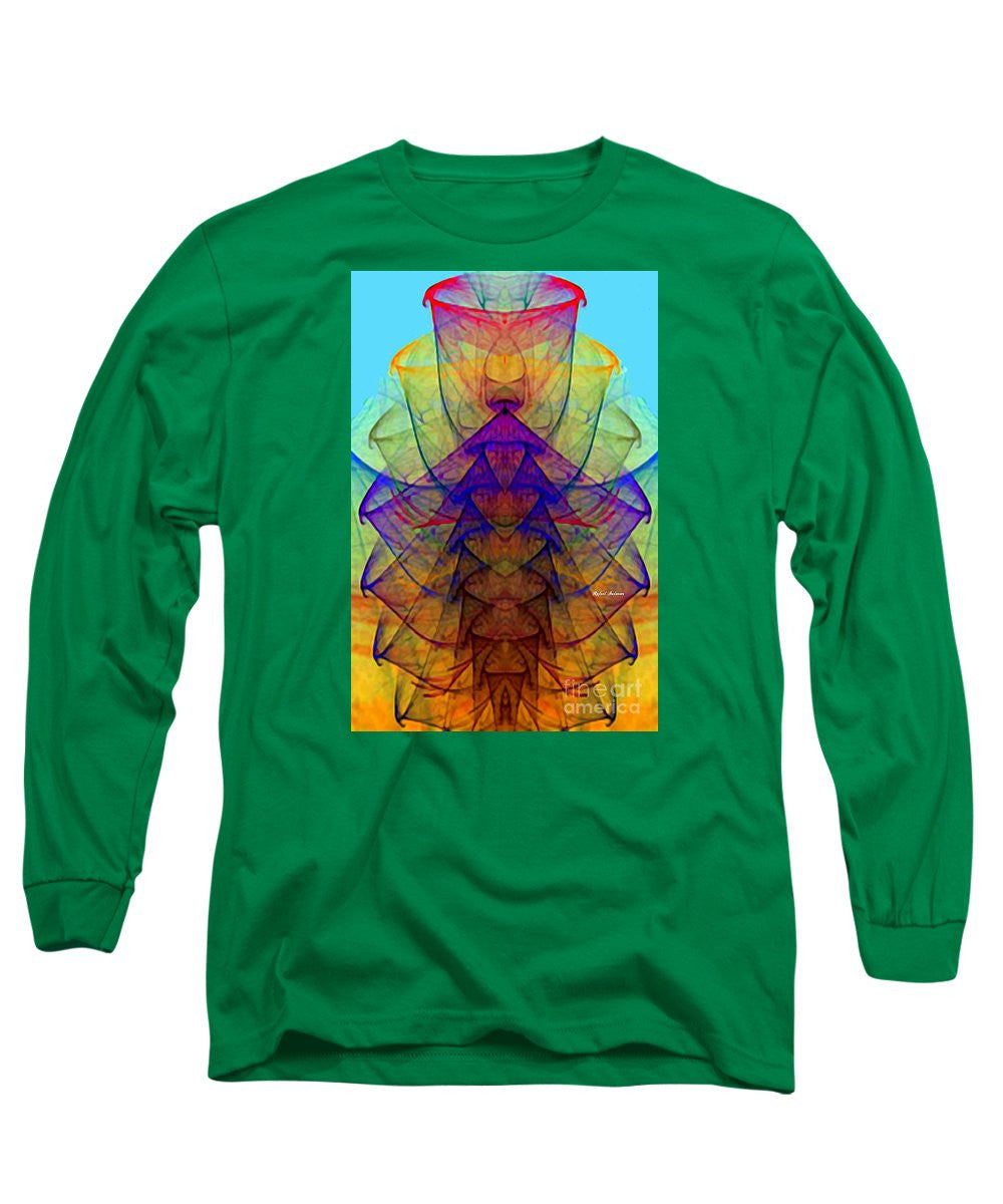 Long Sleeve T-Shirt - Abstract 9714