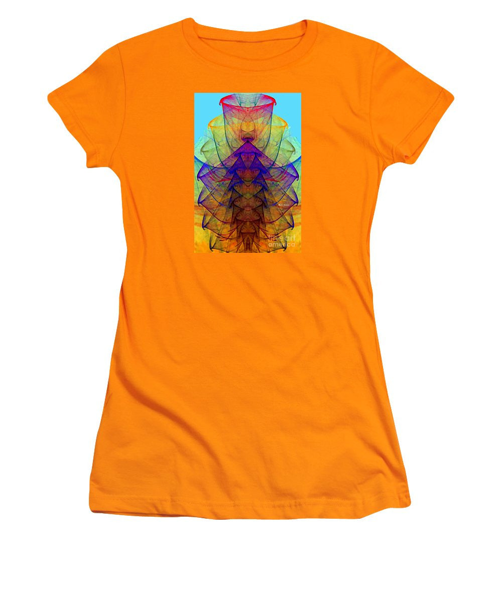 Women's T-Shirt (Junior Cut) - Abstract 9714
