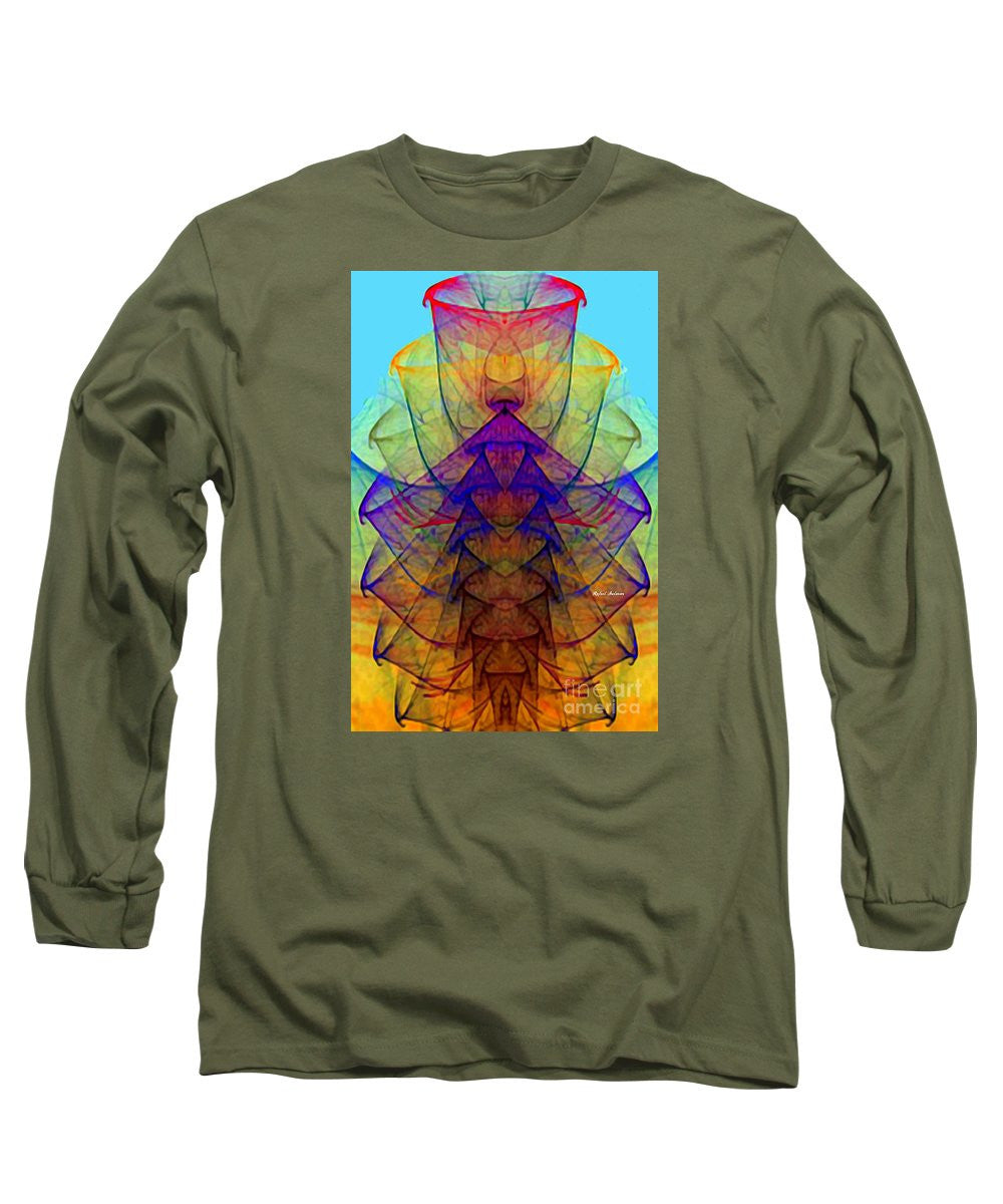 Long Sleeve T-Shirt - Abstract 9714