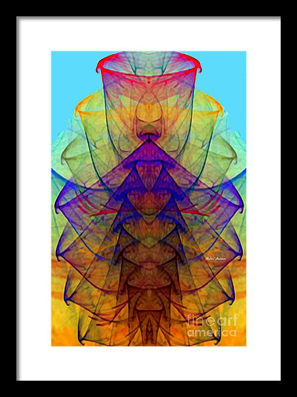 Framed Print - Abstract 9714